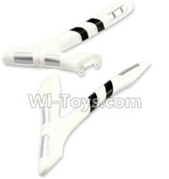 Cheerson CX-33W CX-33S Parts-03-04 Landing Gear,Landing skid(2pcs),Cheerson CX-33W CX-33S RC Drone Quadcopter Spare parts,5.8G real-time image transmission aerial aircraft accessories